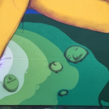 Mural em Naestved, Dinamarca
